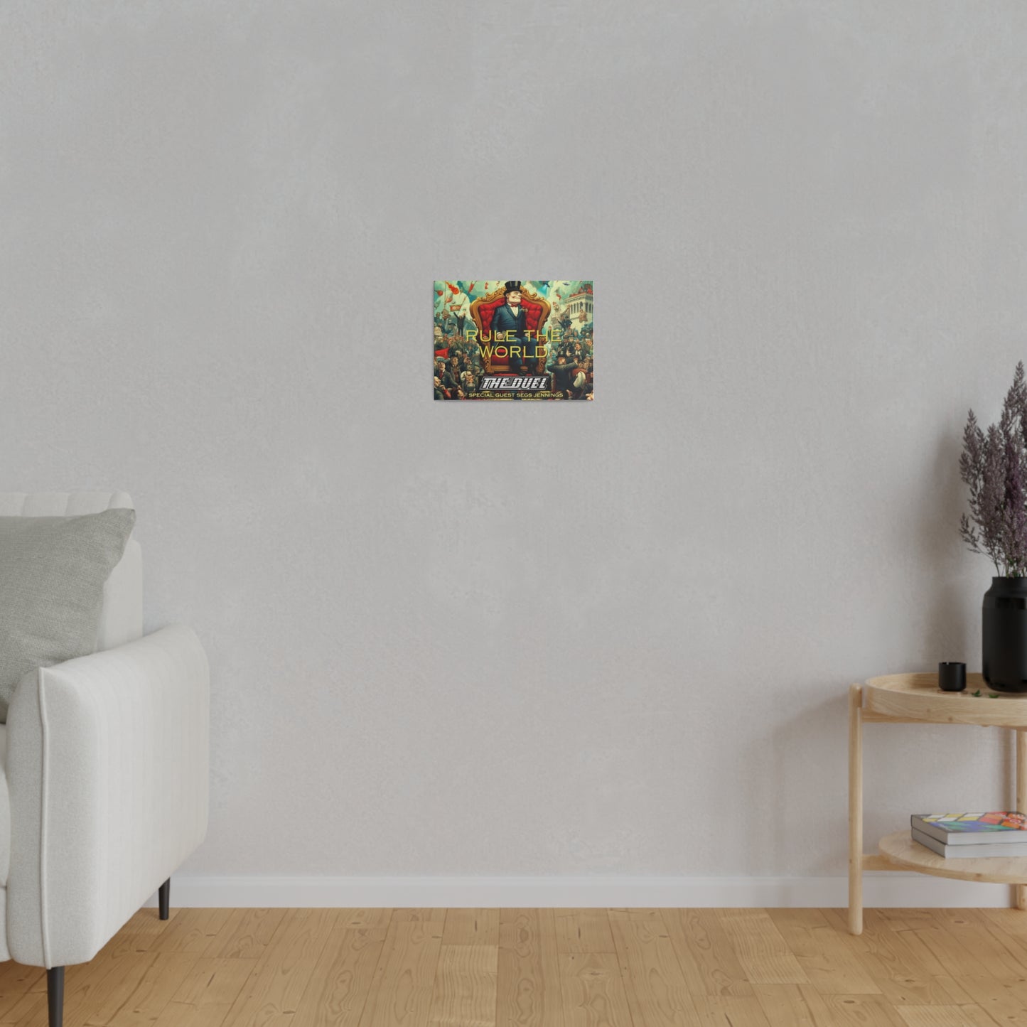 Rule The World - Exclusive Matte Canvas Art by The Duel