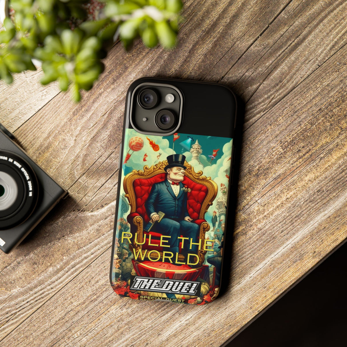 Rule the World Phone Case by The Duel
