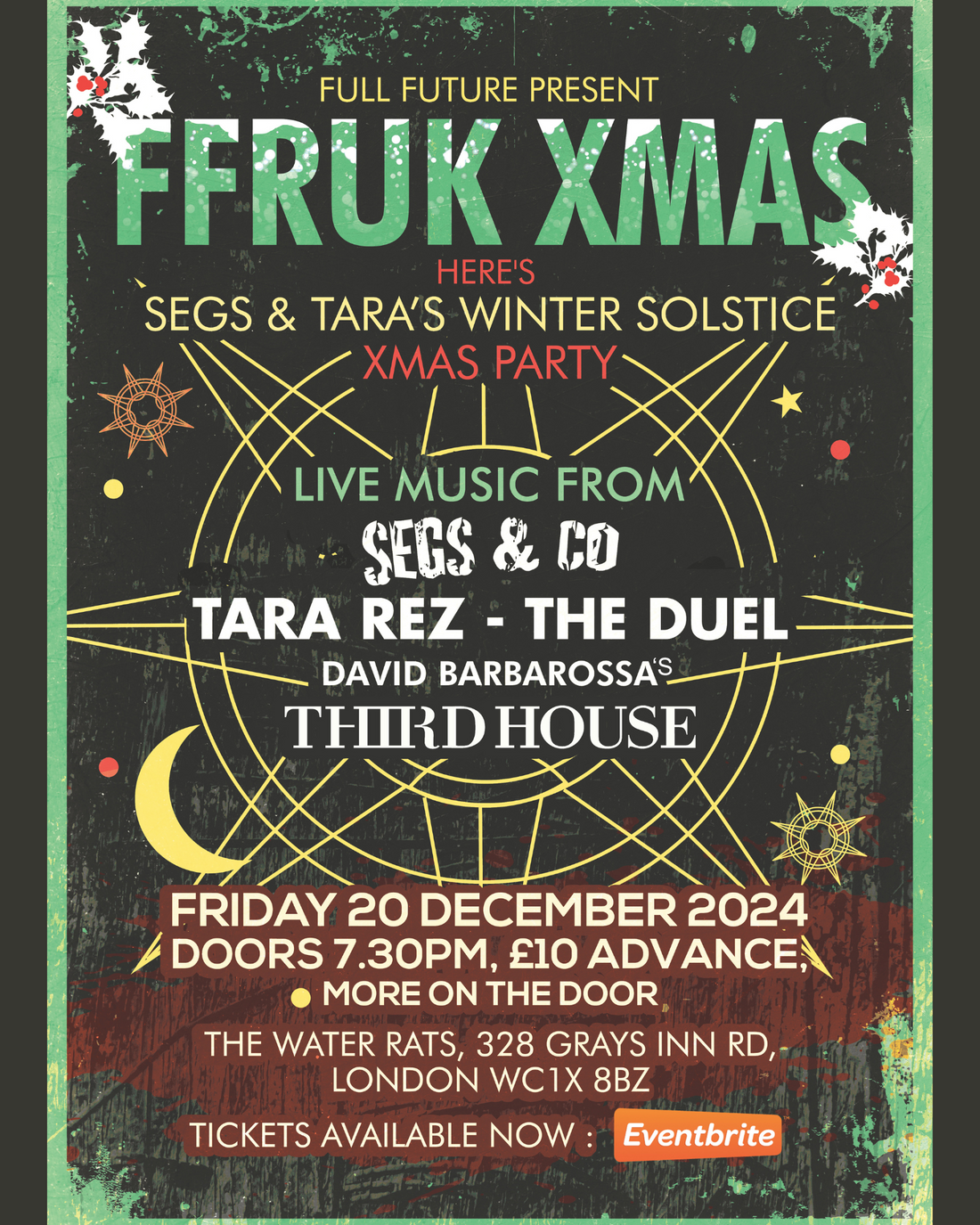 FFRUk Xmas Here's Segs & Tara's Solstice Xmas Party 2024