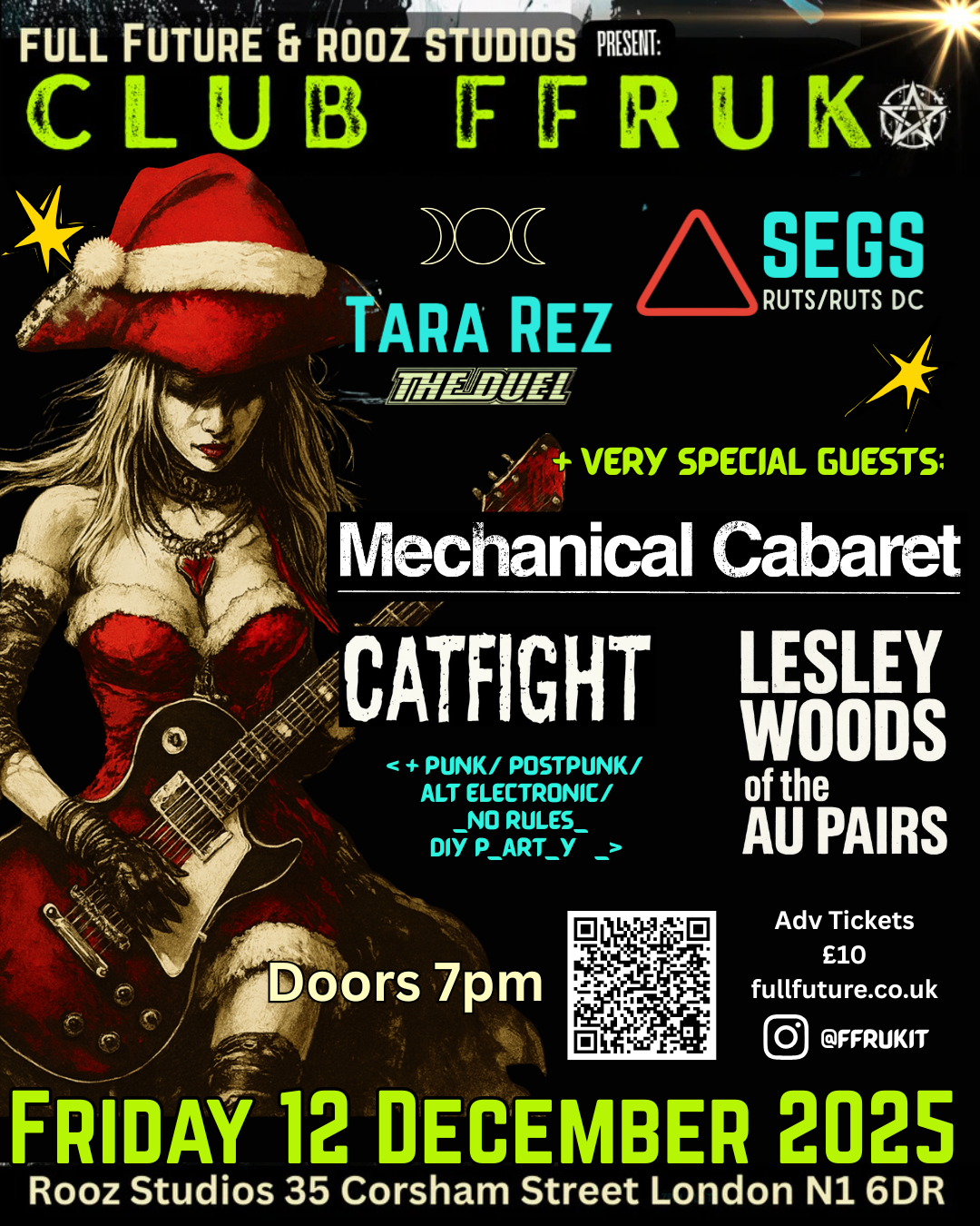 🎄 Club FFRUK Christmas Party 2025 – The Lineup, The Mission, The Mayhem 🎸**