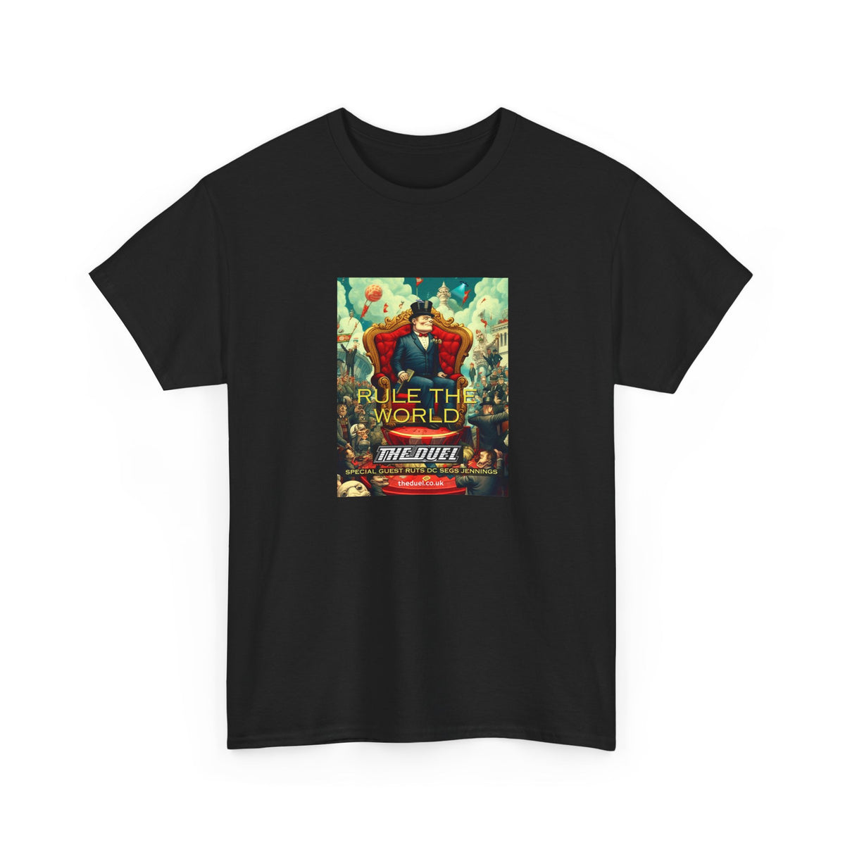 Rule the World Punk T-Shirt by The Duel