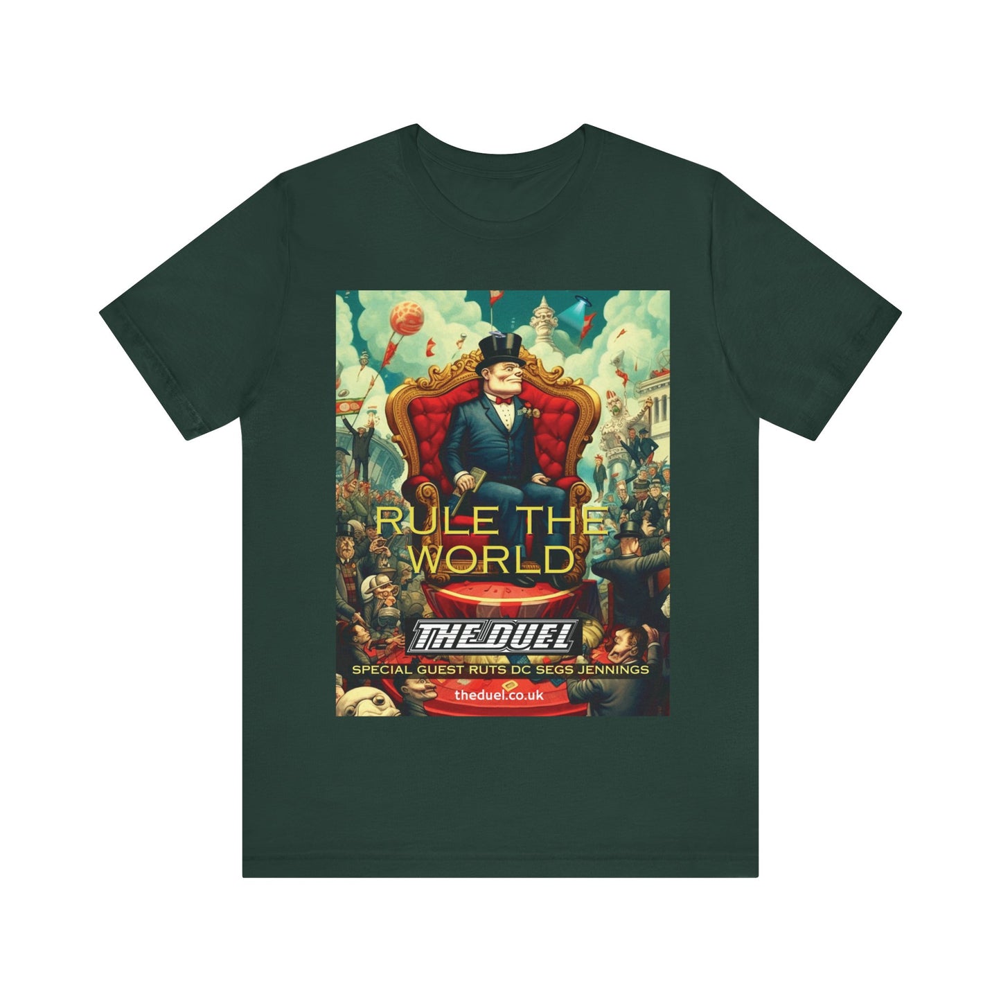 Exclusive Rule the World Punk T-Shirt by The Duel