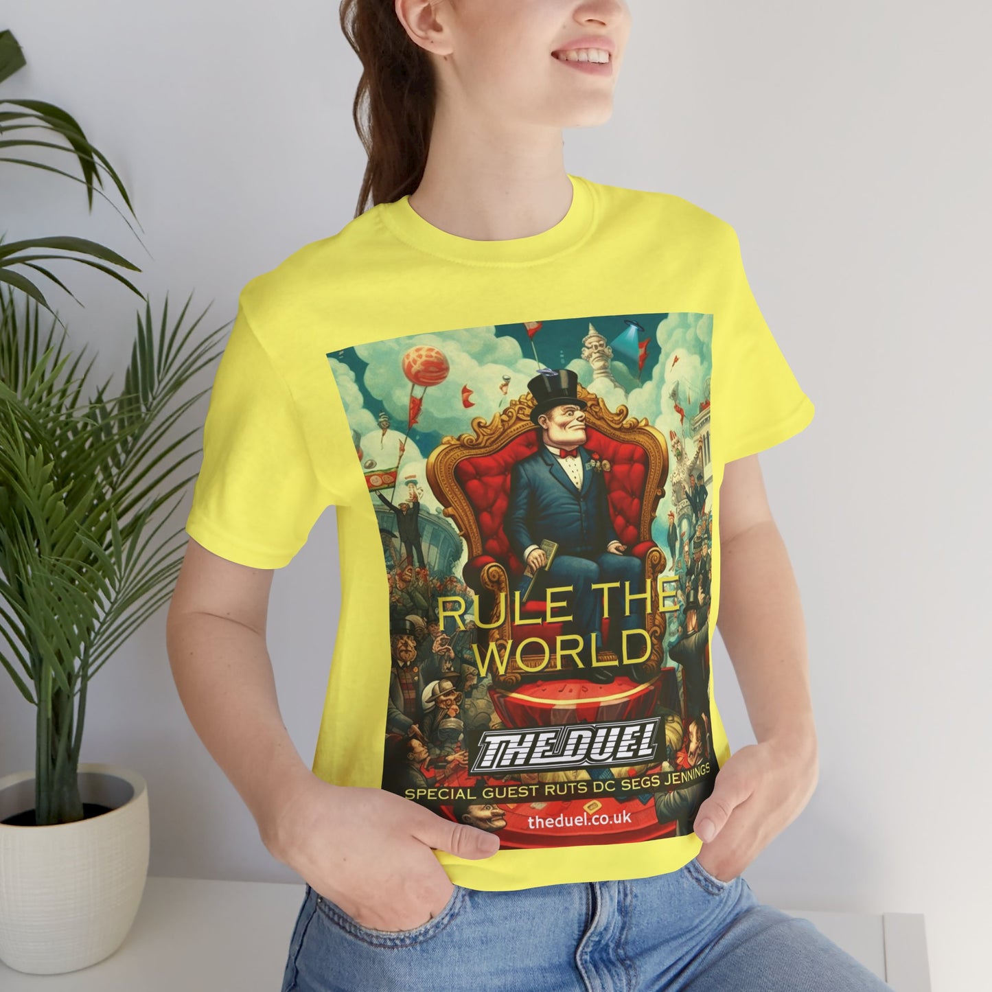 Exclusive Rule the World Punk T-Shirt by The Duel