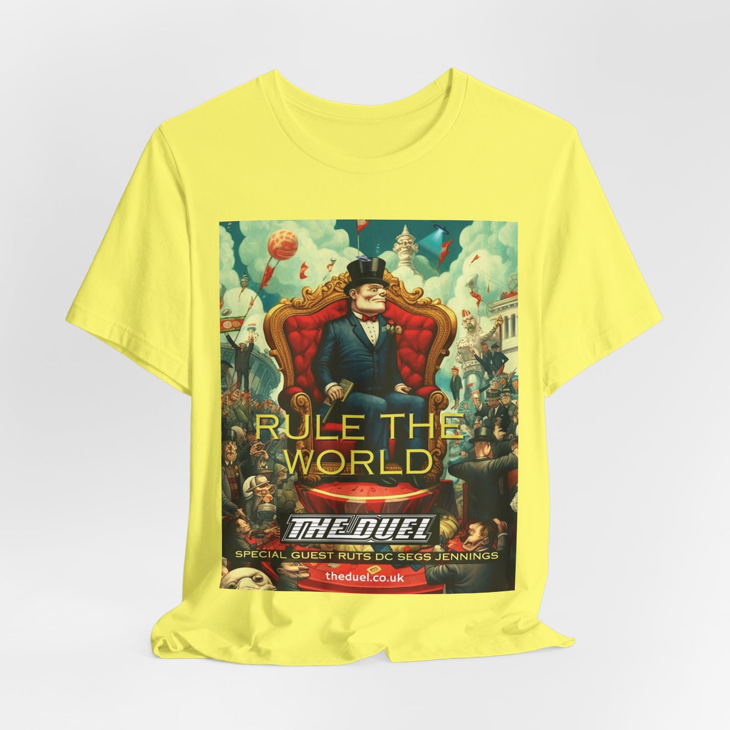 Exclusive Rule the World Punk T-Shirt by The Duel