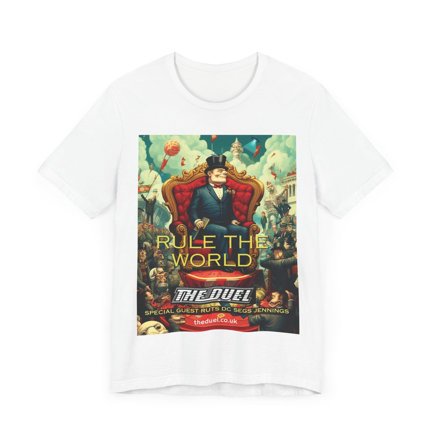 Exclusive Rule the World Punk T-Shirt by The Duel