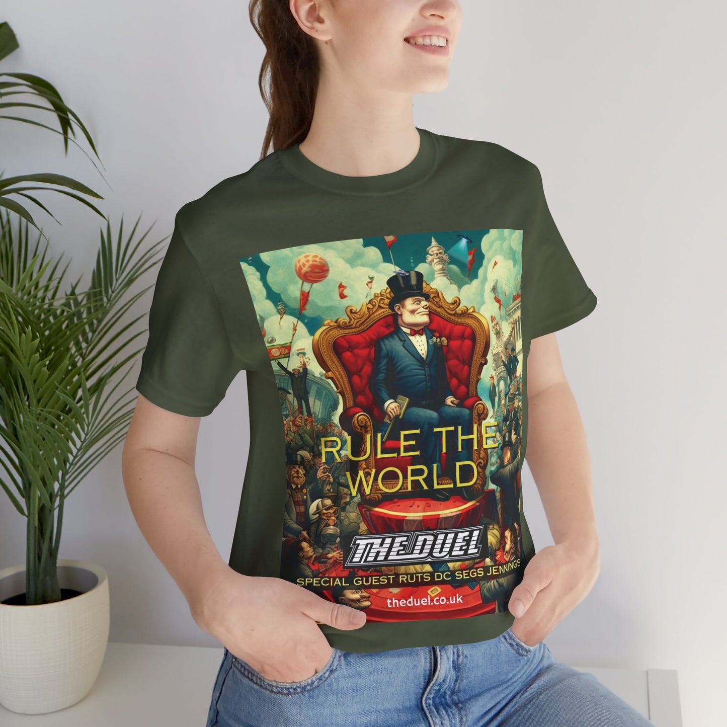 Exclusive Rule the World Punk T-Shirt by The Duel