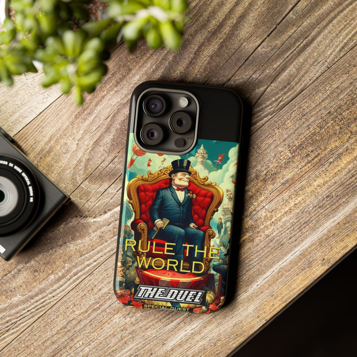 Rule the World Phone Case by The Duel
