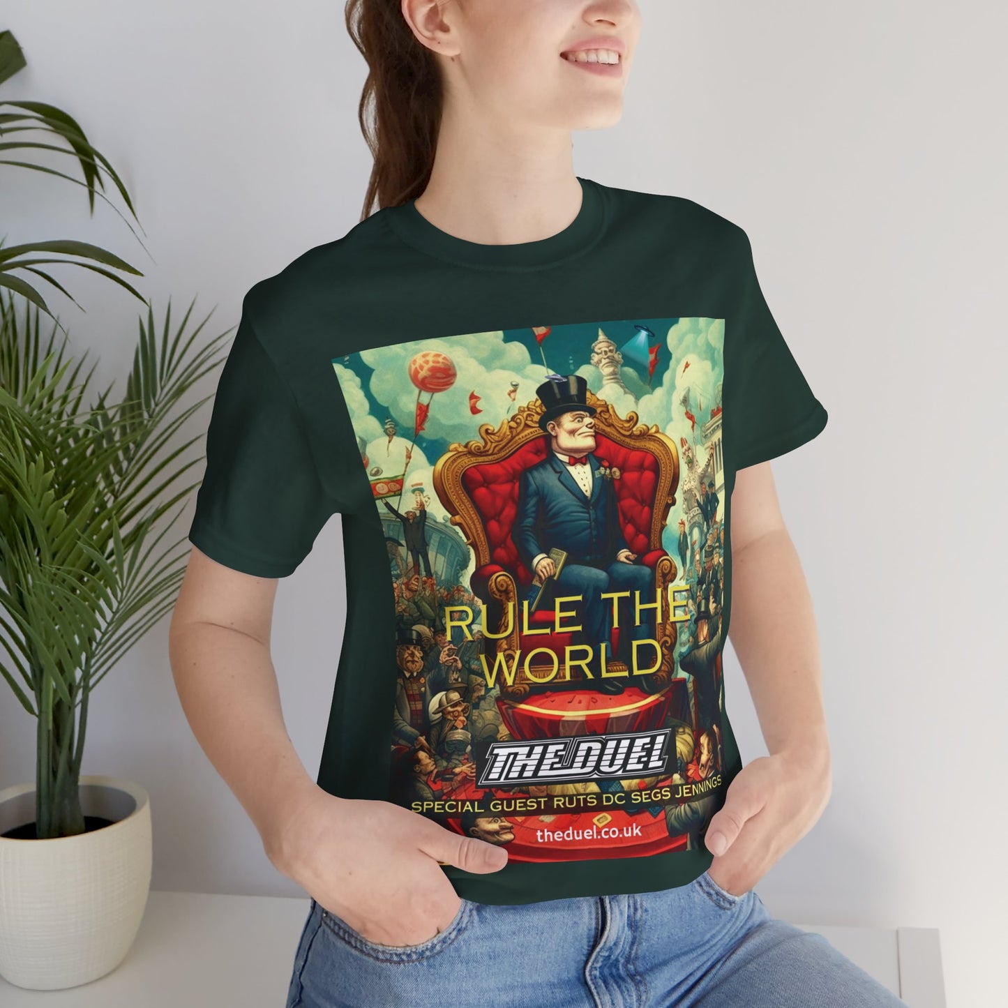 Exclusive Rule the World Punk T-Shirt by The Duel