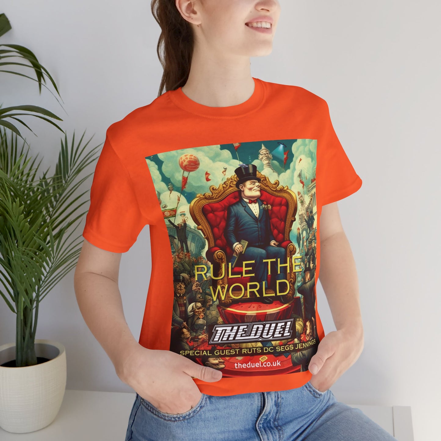 Exclusive Rule the World Punk T-Shirt by The Duel