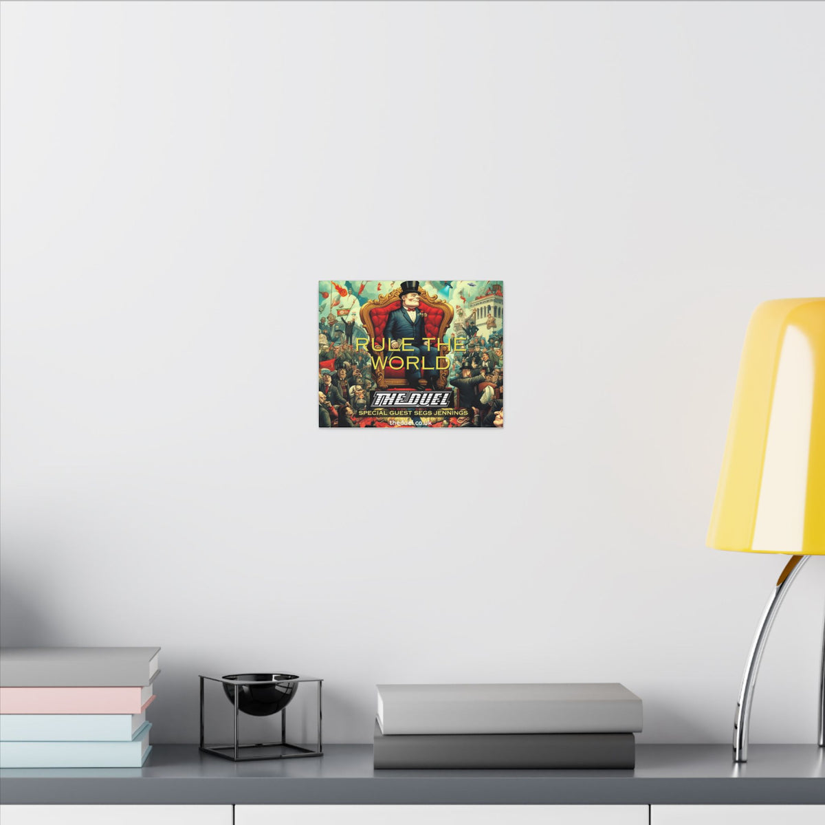 Rule the World Matte Canvas Art by The Duel