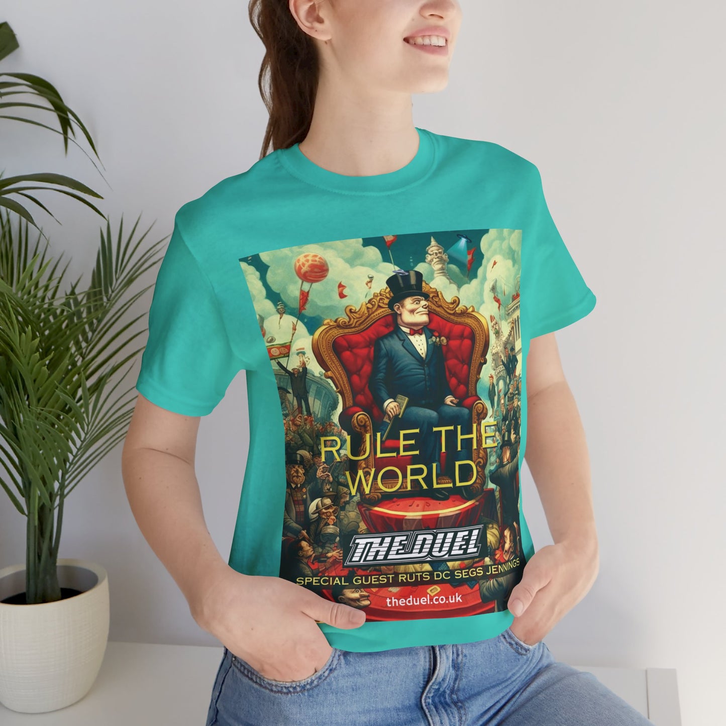 Exclusive Rule the World Punk T-Shirt by The Duel