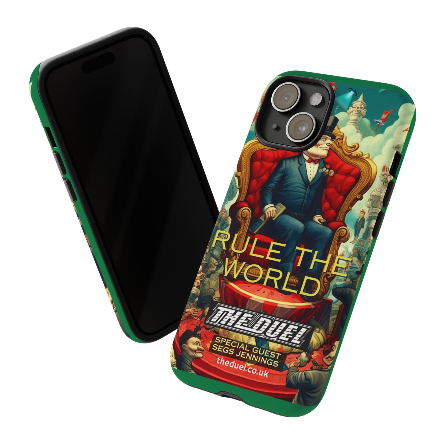 Exclusive 'Rule the World' Punk Phone Case by The Duel