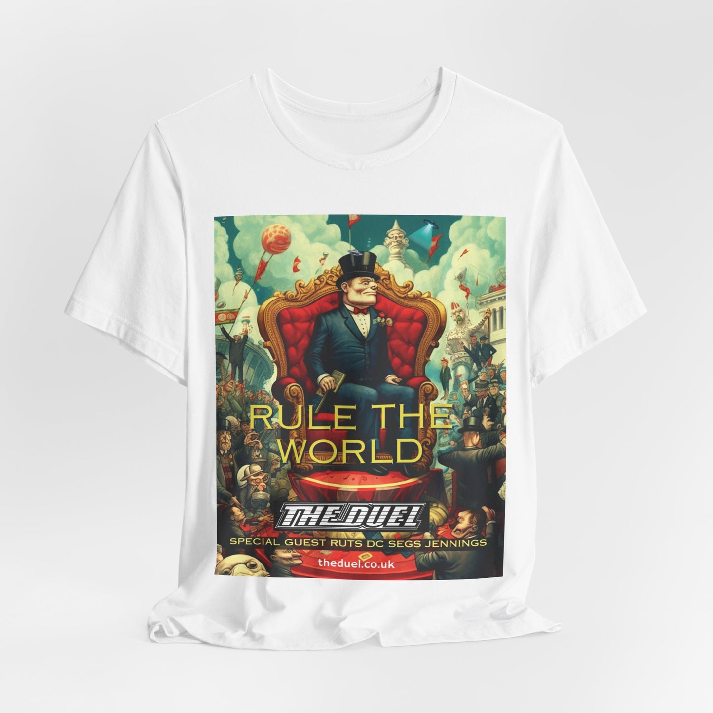 Exclusive Rule the World Punk T-Shirt by The Duel