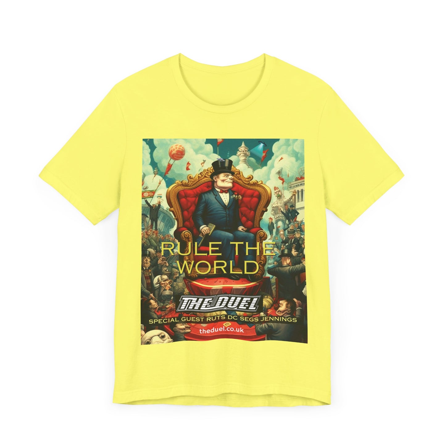 Exclusive Rule the World Punk T-Shirt by The Duel