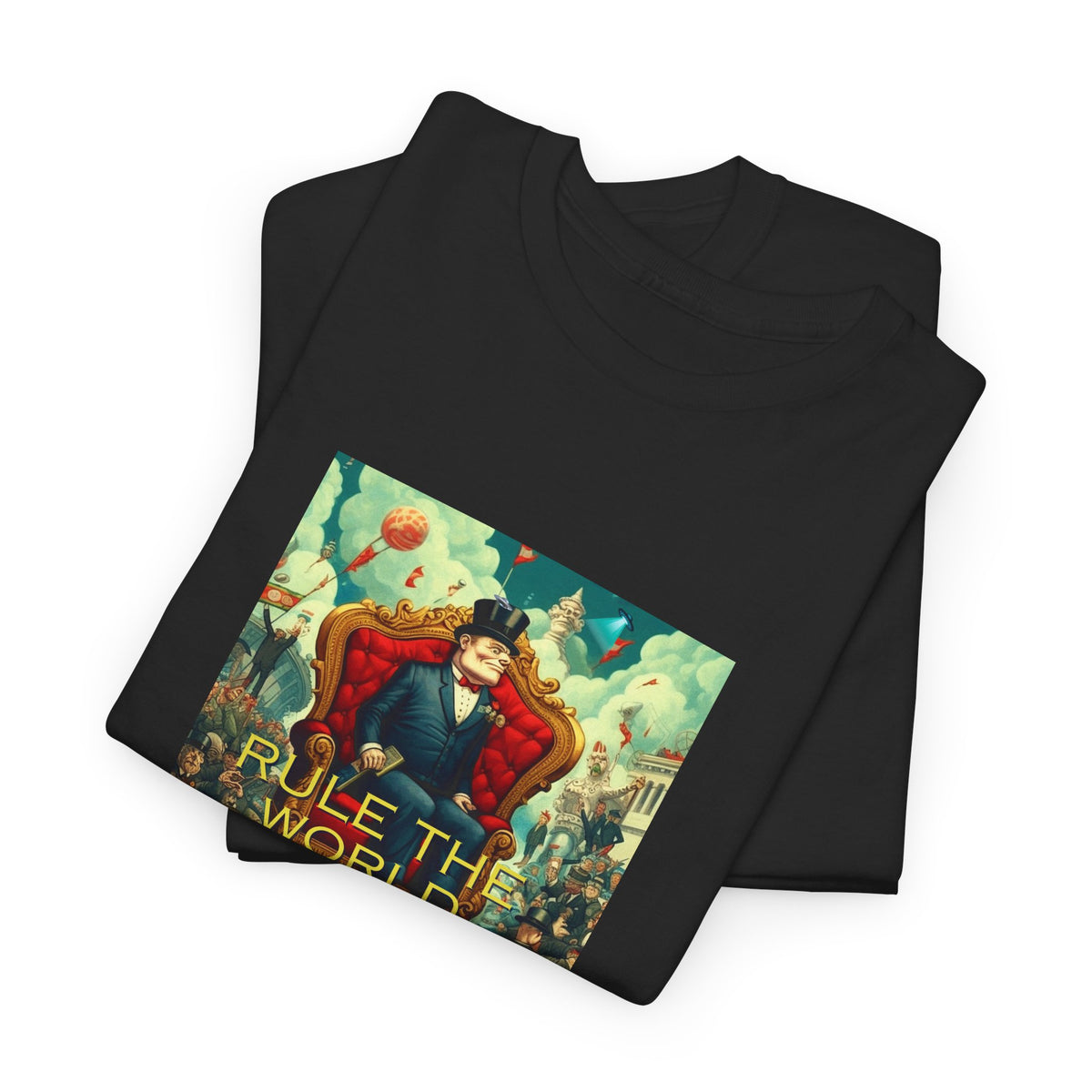 Rule the World Punk T-Shirt by The Duel