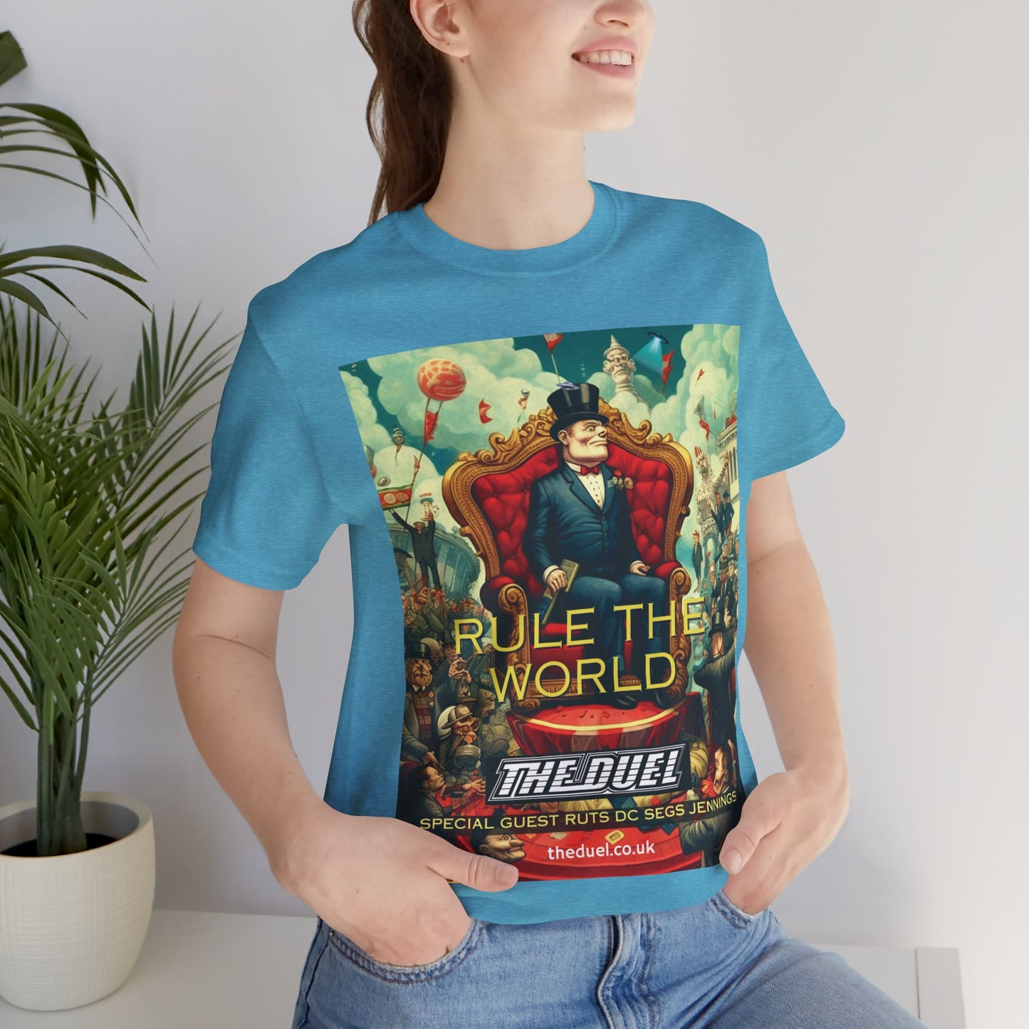 Exclusive Rule the World Punk T-Shirt by The Duel