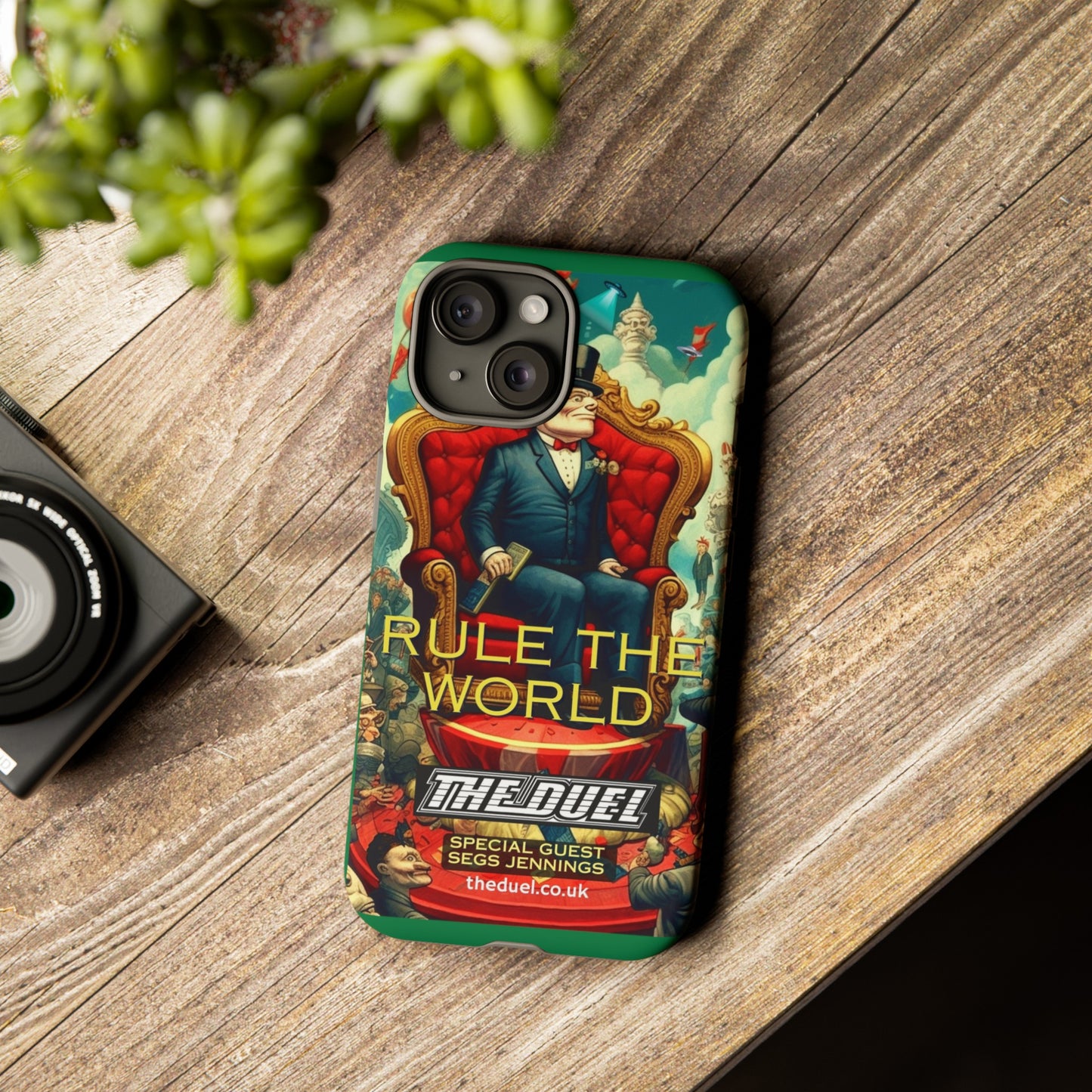 Exclusive 'Rule the World' Punk Phone Case by The Duel