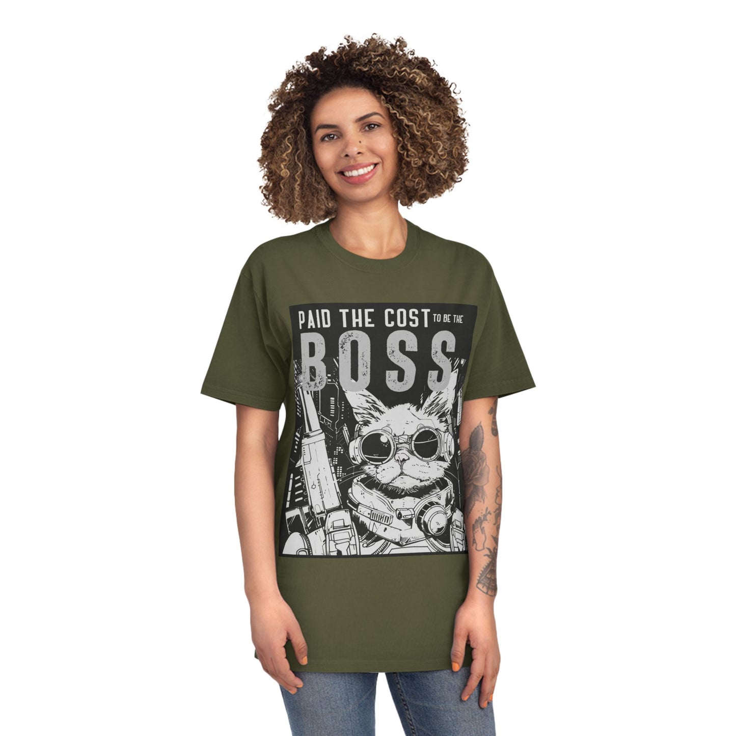 Unisex Faded Shirt 'Paid The Cost To Be The Boss'