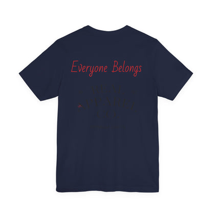 Retro Inspired Unisex Jersey Short Sleeve Tee - Music Lover Gift, Nostalgic Fashion, Casual Wear, Festival Top, Unique Graphic Tee