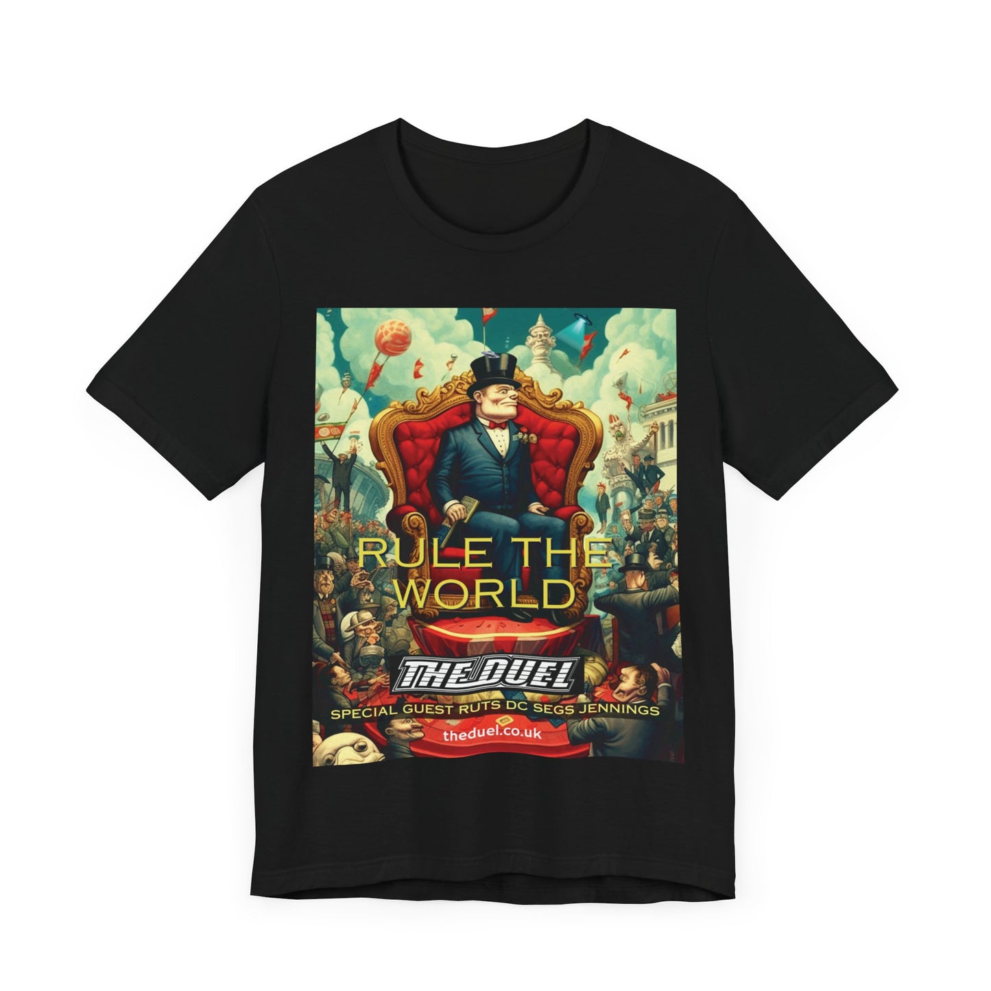 Exclusive Rule the World Punk T-Shirt by The Duel