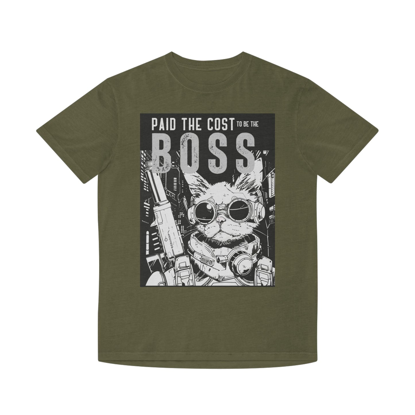 Unisex Faded Shirt 'Paid The Cost To Be The Boss'