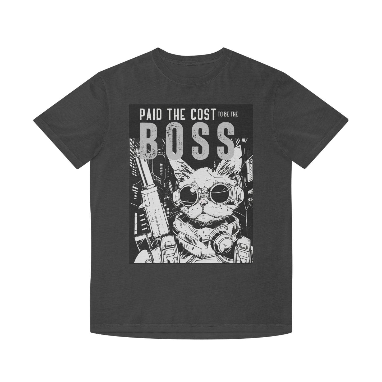 Unisex Faded Shirt 'Paid The Cost To Be The Boss'