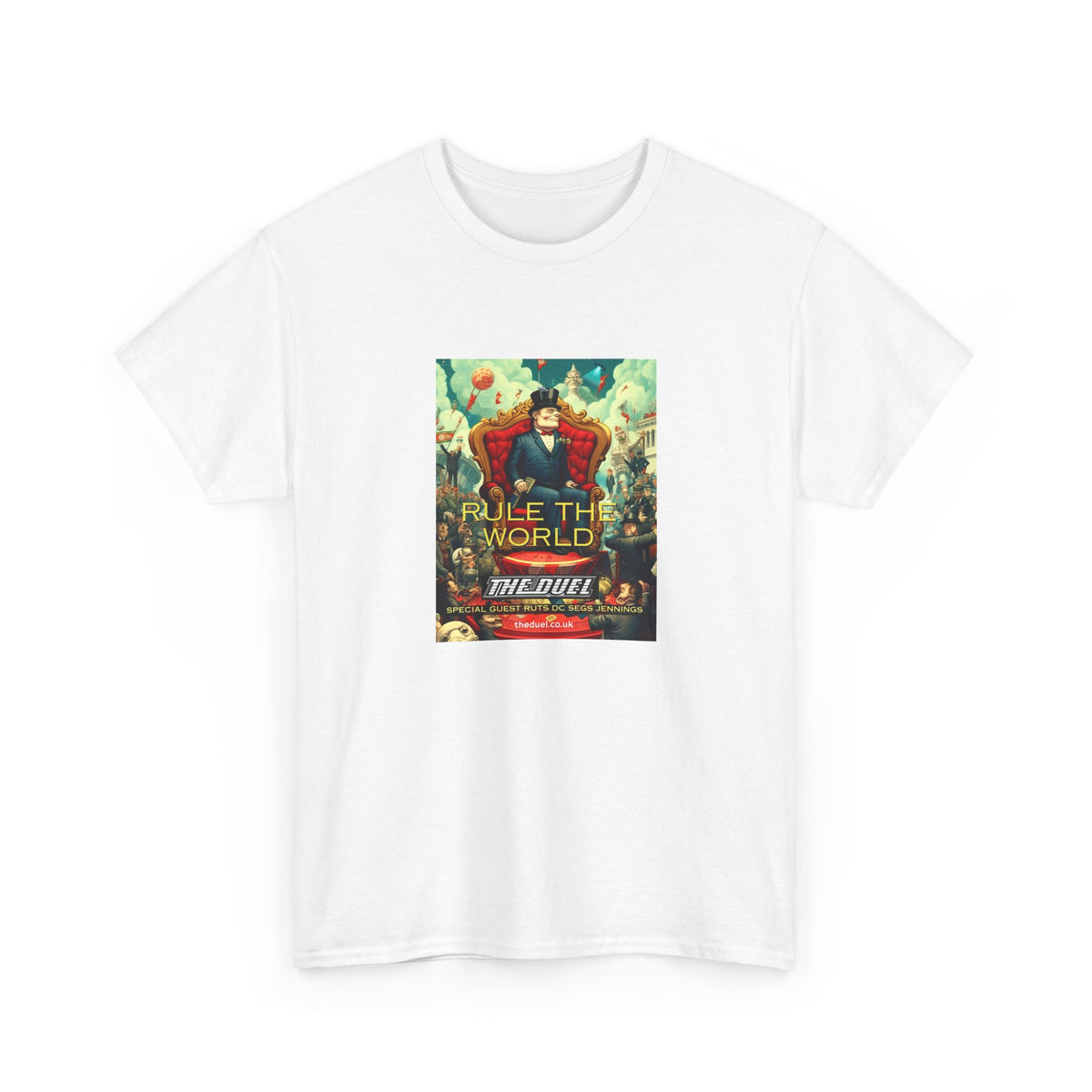 Rule the World Punk T-Shirt by The Duel