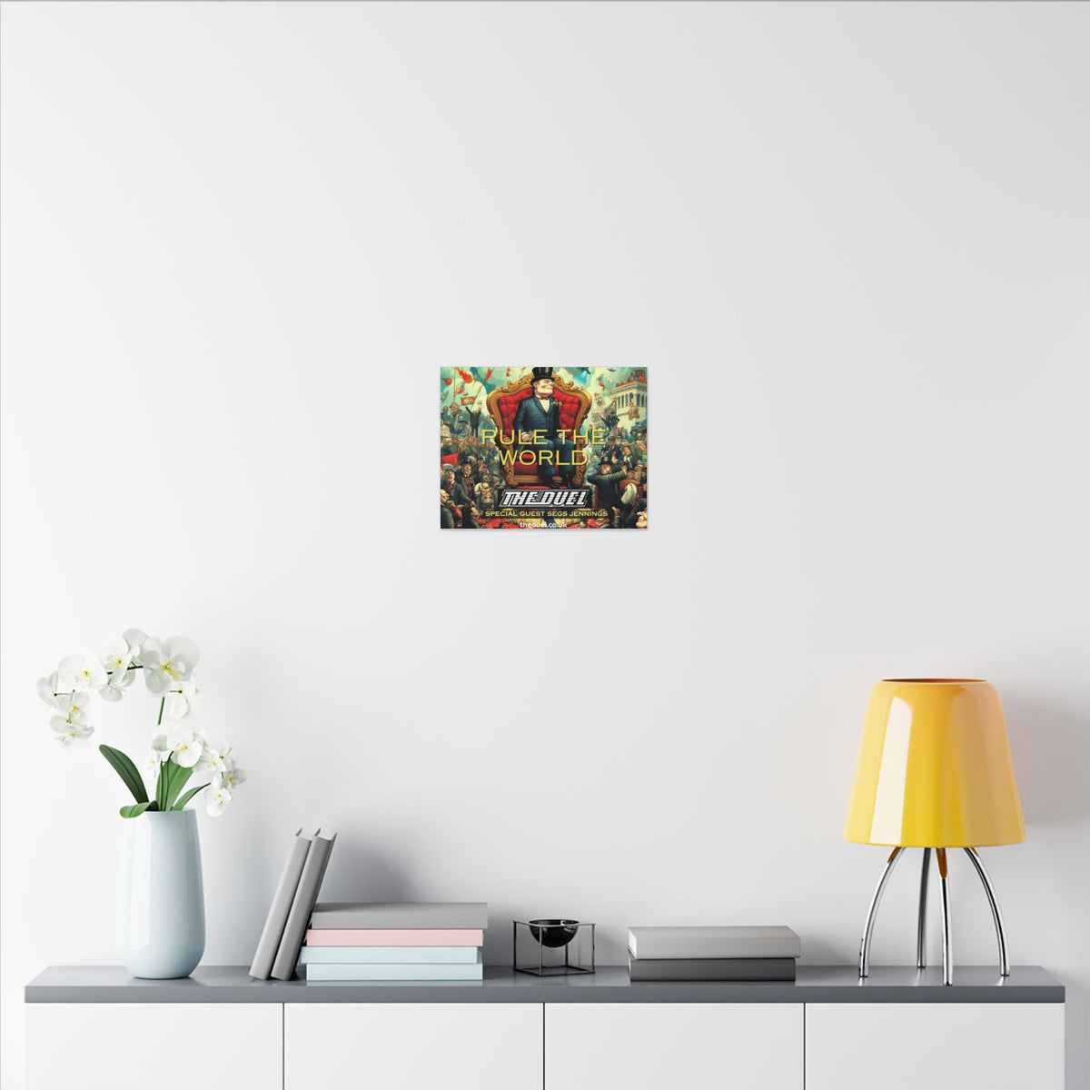 Rule the World Matte Canvas Art by The Duel