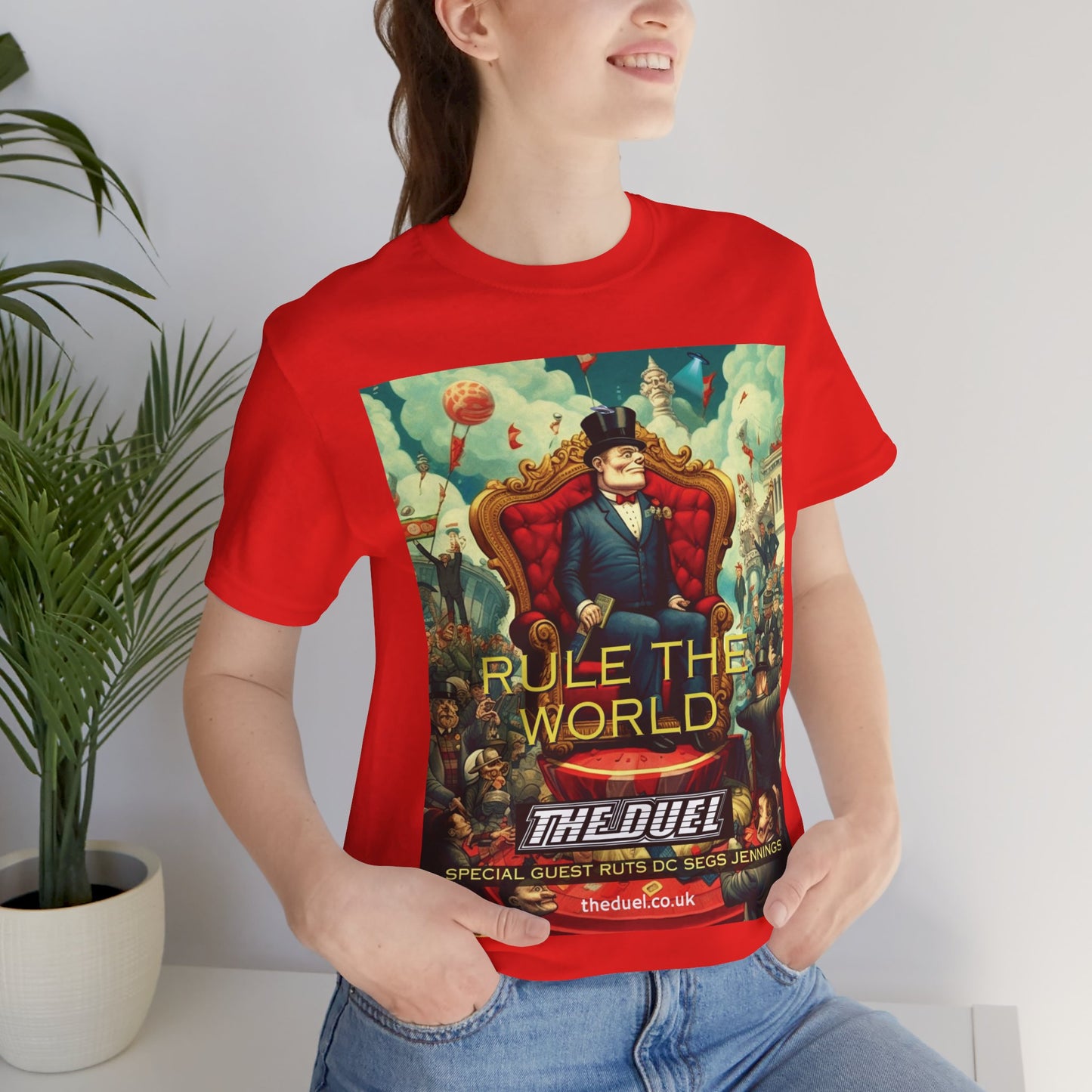 Exclusive Rule the World Punk T-Shirt by The Duel