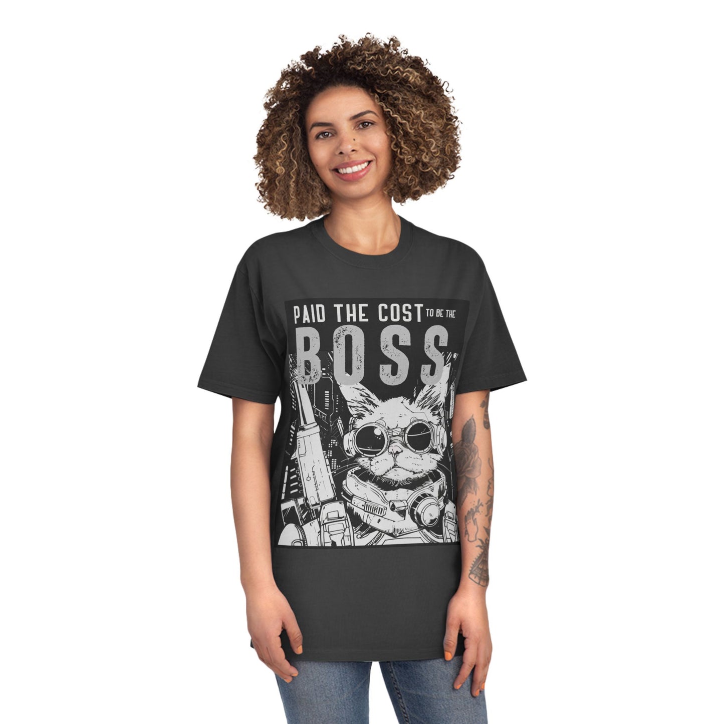 Unisex Faded Shirt 'Paid The Cost To Be The Boss'
