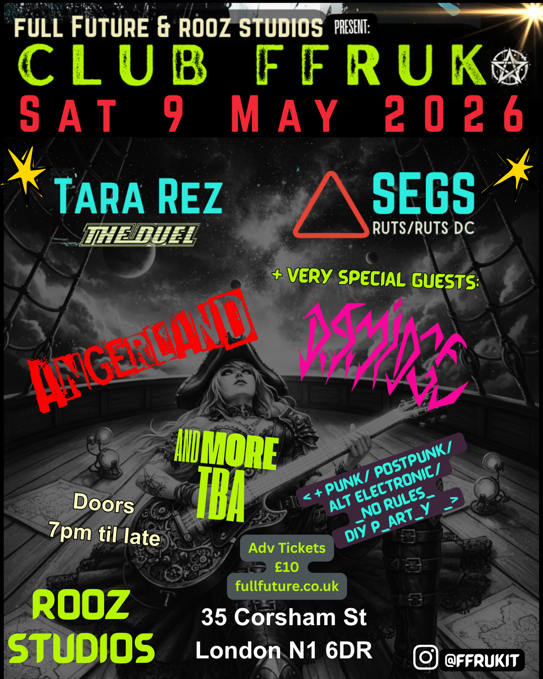 Club FFRUK Saturday 9 May 2026