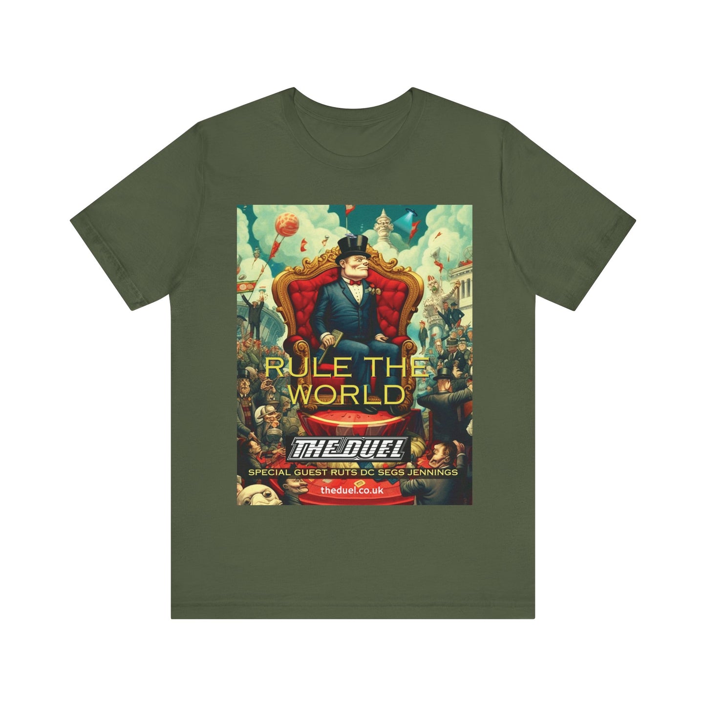 Exclusive Rule the World Punk T-Shirt by The Duel