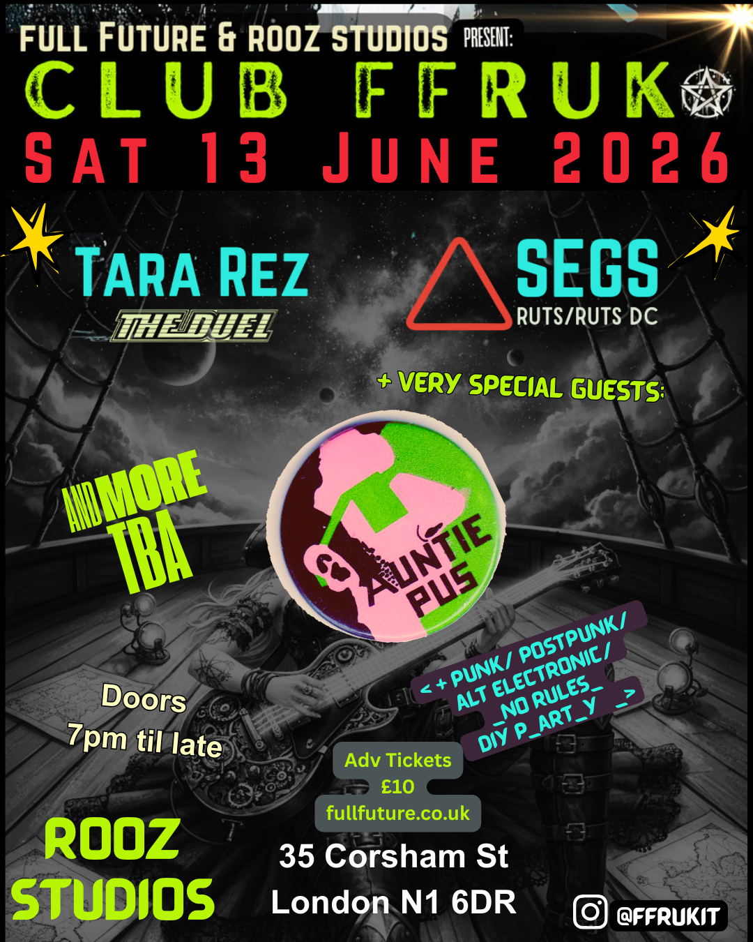 Club FFRUK Saturday 13 June 2026