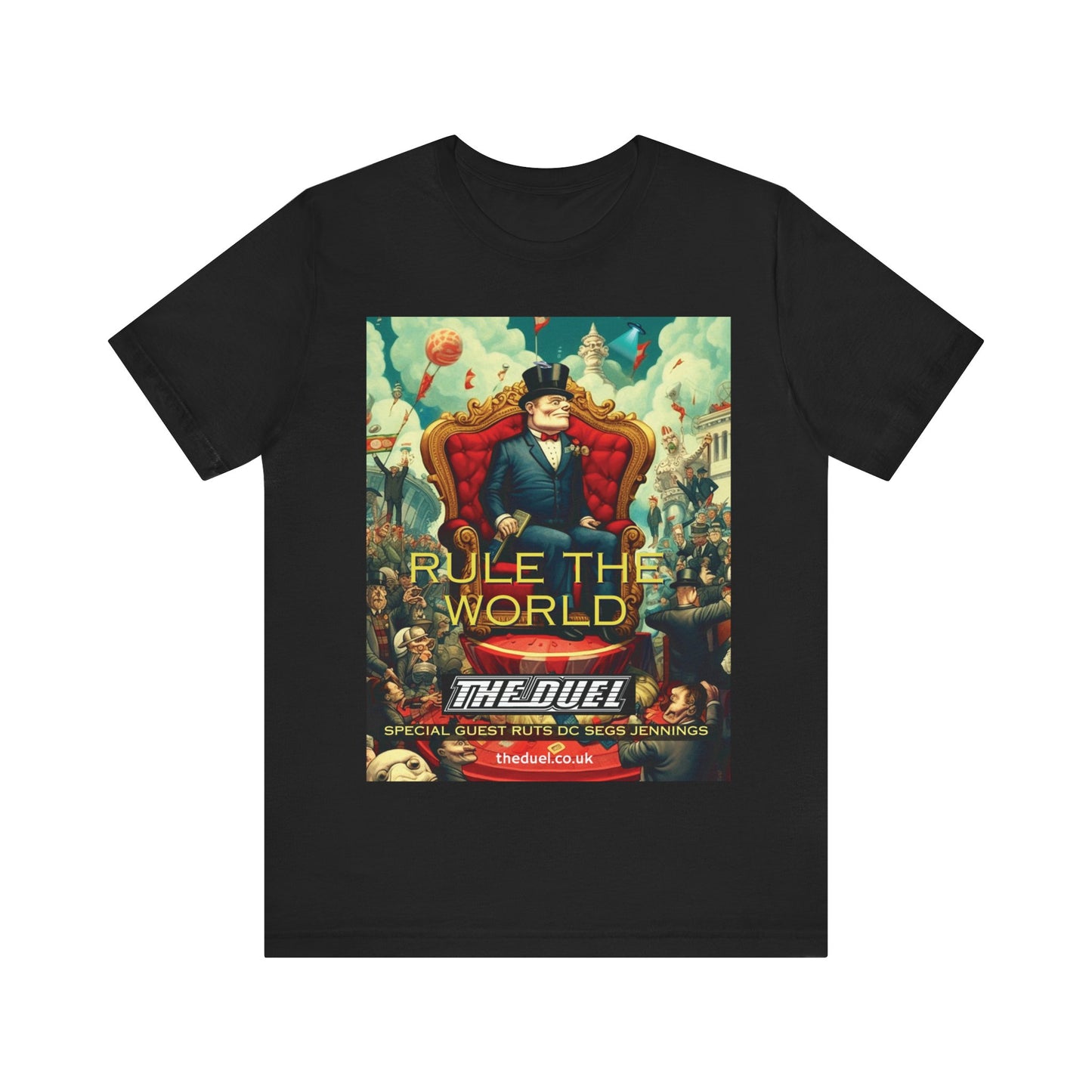 Exclusive Rule the World Punk T-Shirt by The Duel