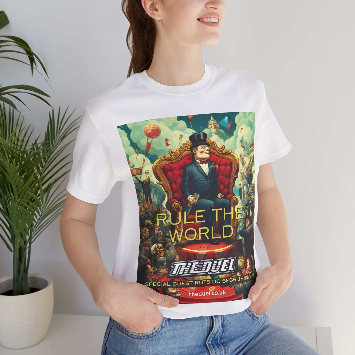 Exclusive Rule the World Punk T-Shirt by The Duel