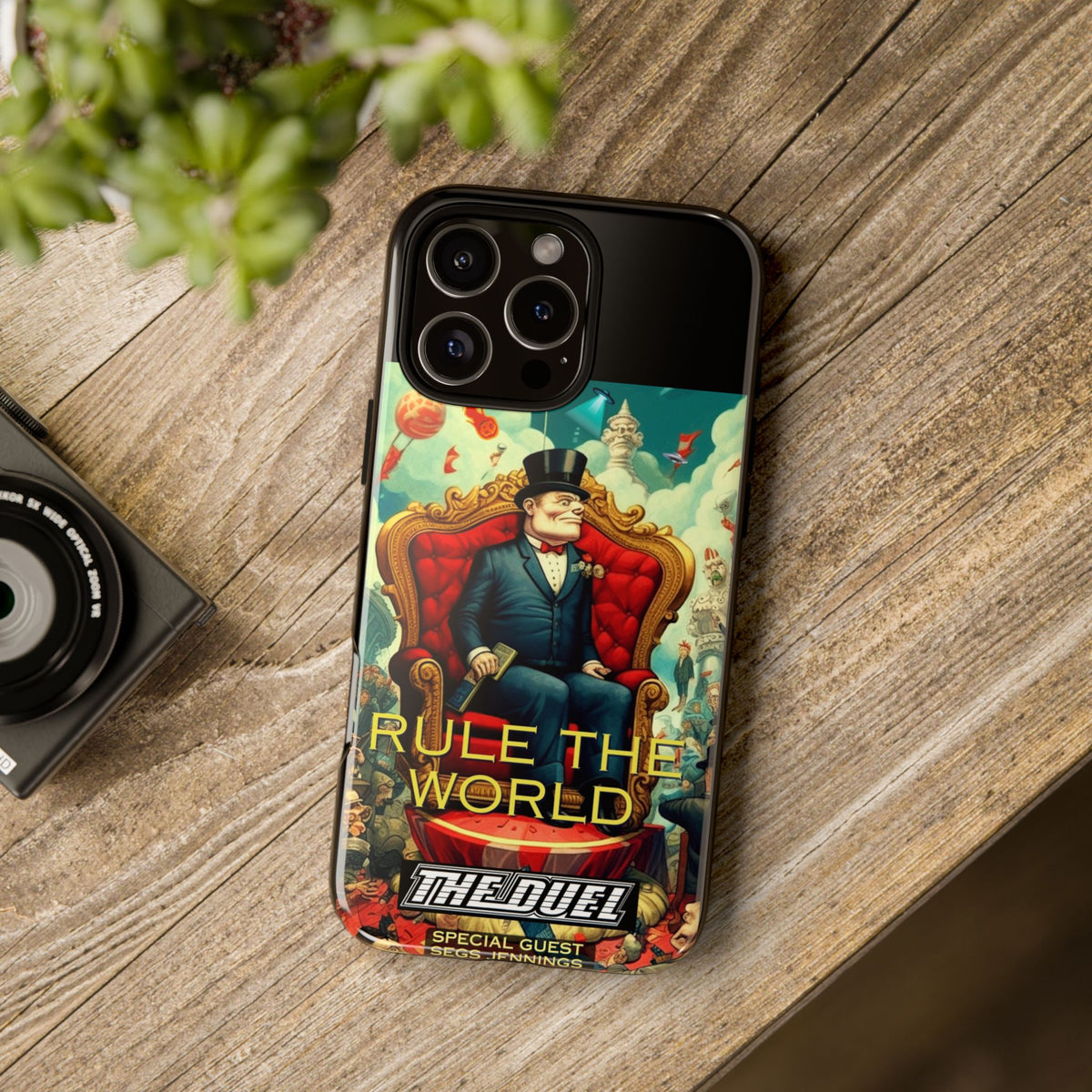 Rule the World Phone Case by The Duel