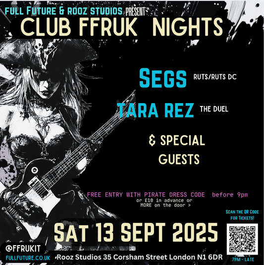Club FFRUK Nights - Saturday 13 September 2025 NEXT MONTHLY EVENT