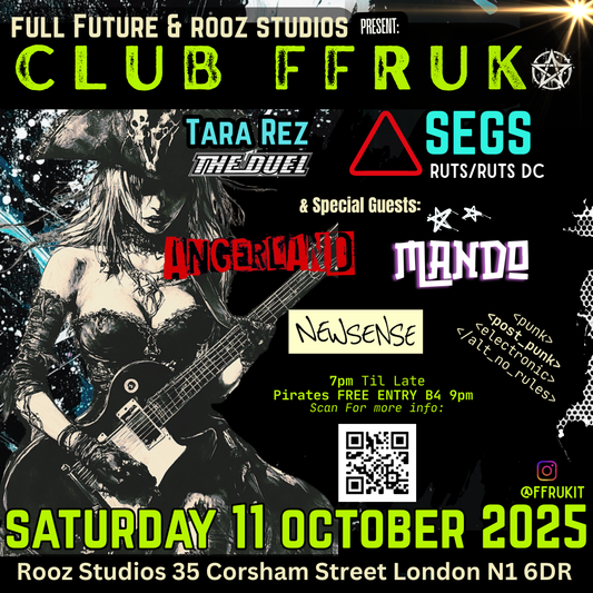 Club FFRUK Nights - Saturday 11 October 2025